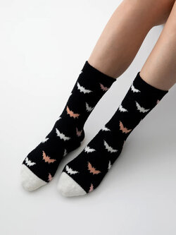 Bat Socks-Black