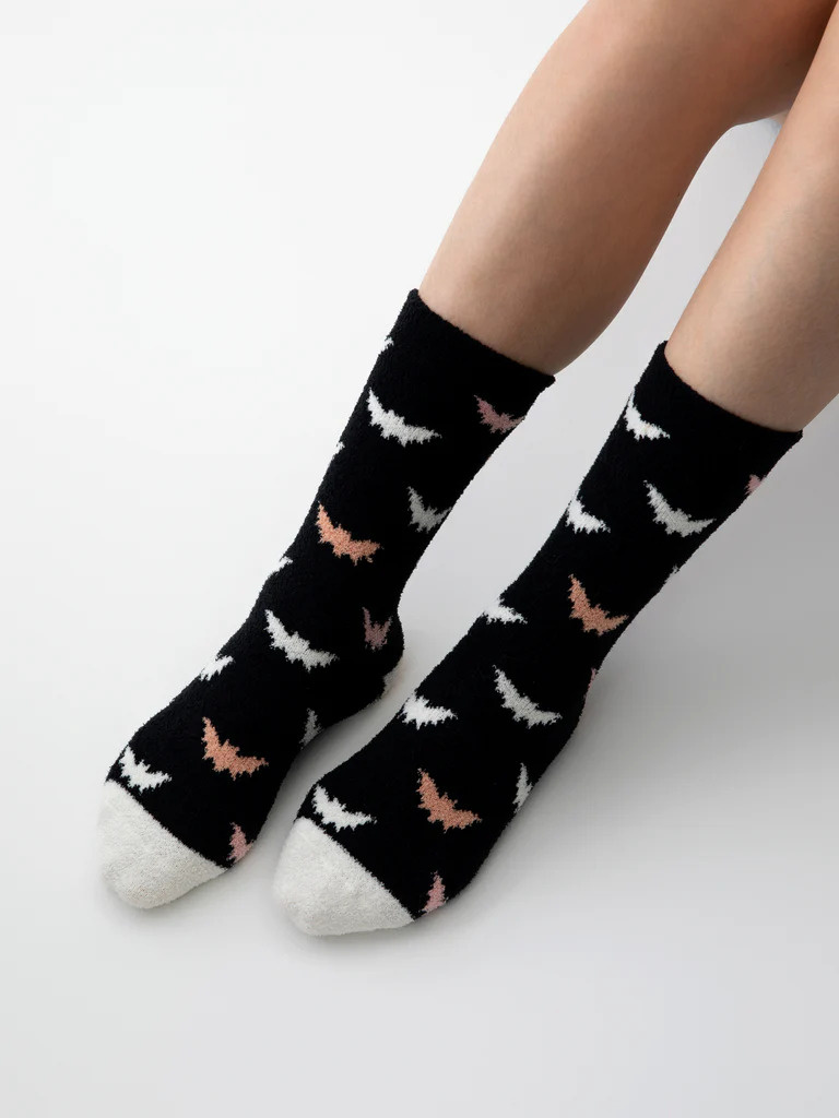 Bat Socks-Black