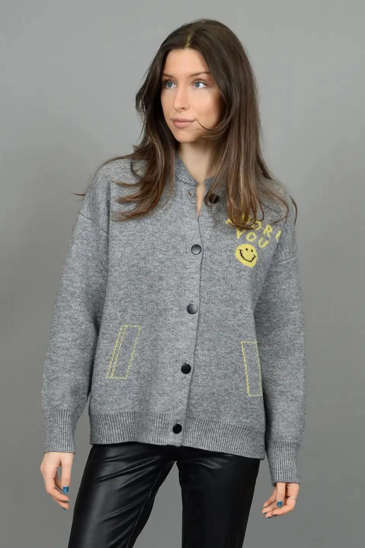 Jorgina Long Sleeve Baseball Jacket