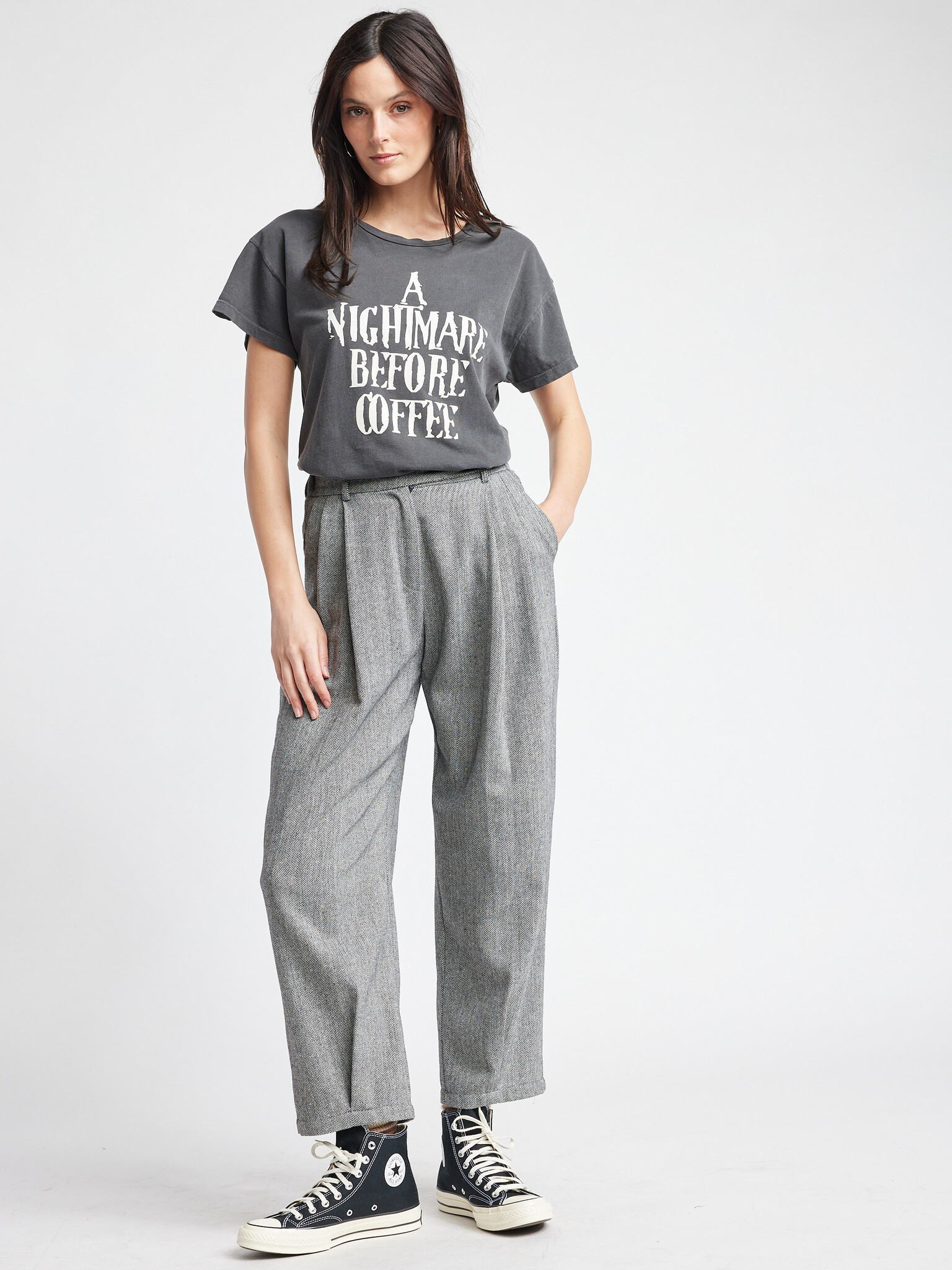 Self Contrast Cherie Tee Shirt