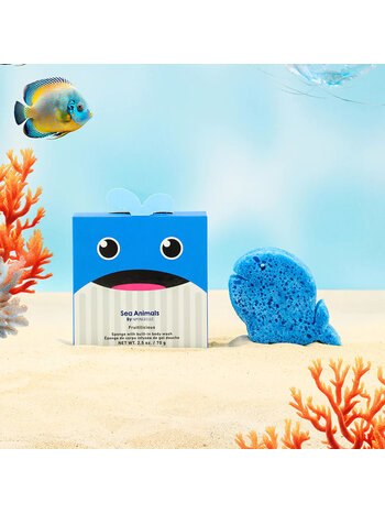 Spongelle Walter Whale Sponge Animals
