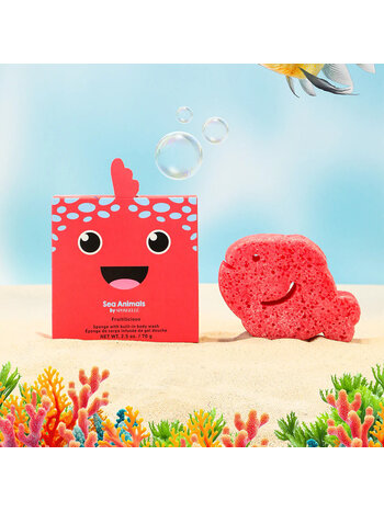 Spongelle Fiona Fish Sponge Animals