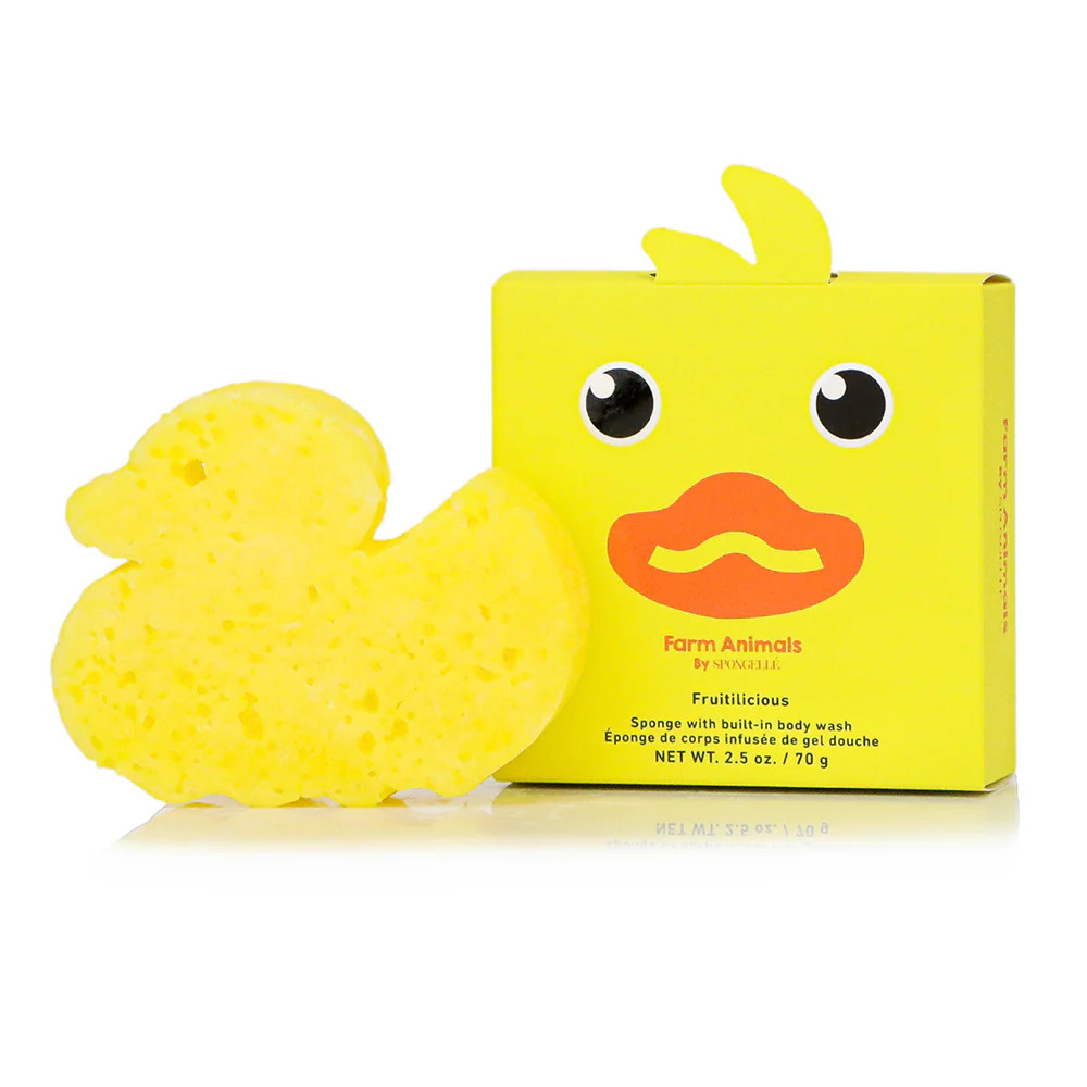 Spongelle Danny Duck Sponge Animals