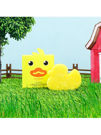 Spongelle Danny Duck Sponge Animals
