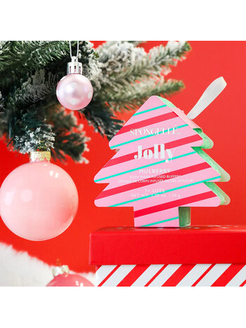 Spongelle Holiday Tree Ornament-Jolly