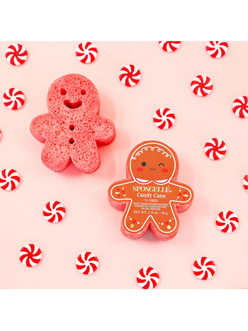 Spongelle Gingerbread Buffer-Candy Cane