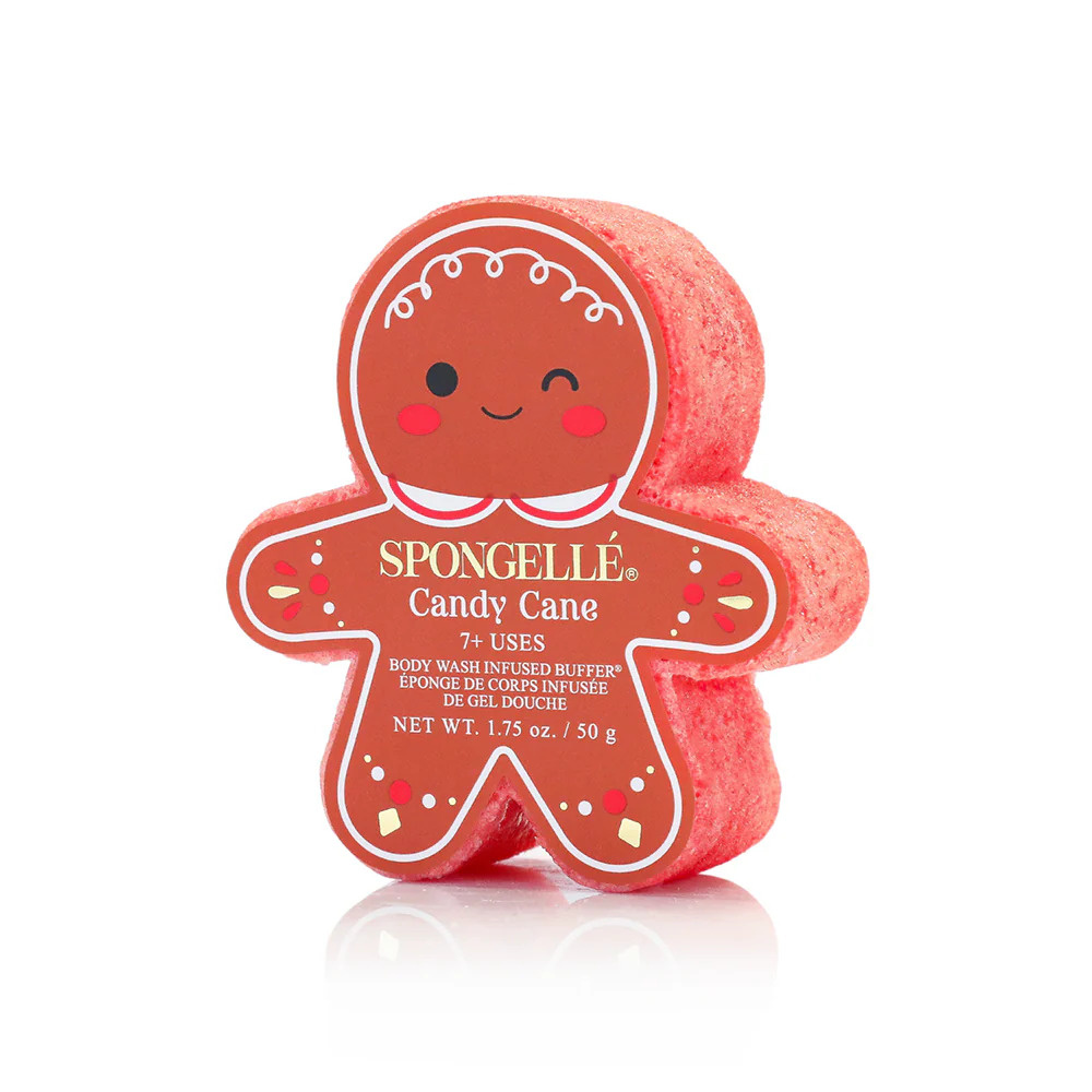 Spongelle Gingerbread Buffer-Candy Cane