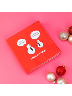 Chez Gagne Holiday Rivalry Napkins