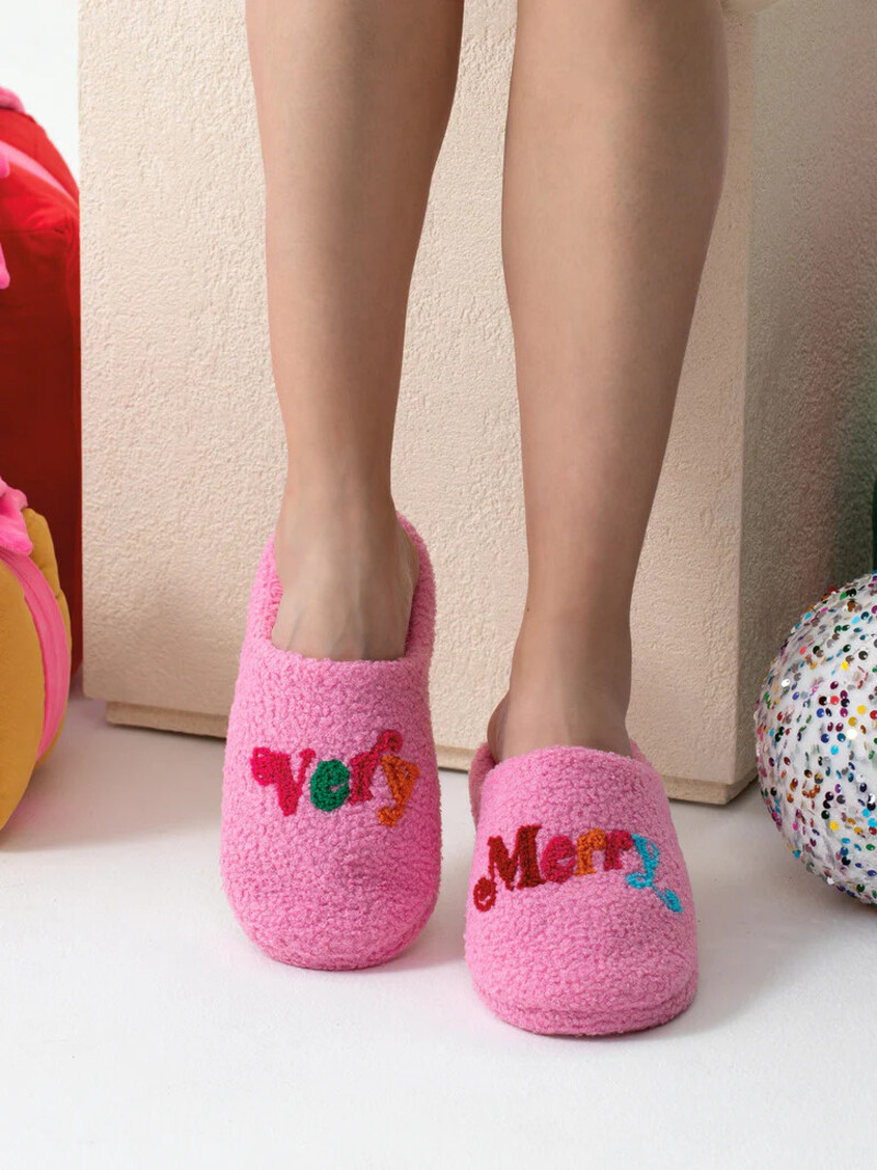 Very Merry Slippers Very Merry Slippers
