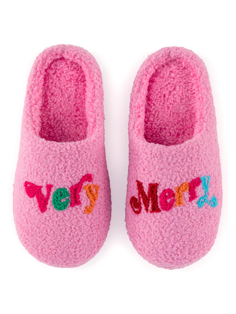 Very Merry Slippers Very Merry Slippers