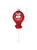 kat + annie Cherry Tootsie Poll Pop Ornament