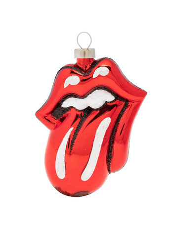 kat + annie Rolling Stones Tongue Ornament