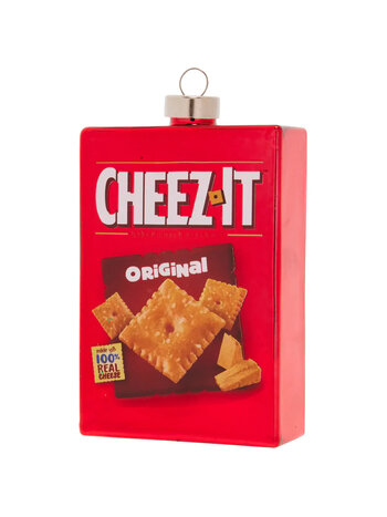 kat + annie Cheeky Cheez-It Ornament