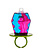kat + annie Twisted Berry Blast Ring Pop Ornament