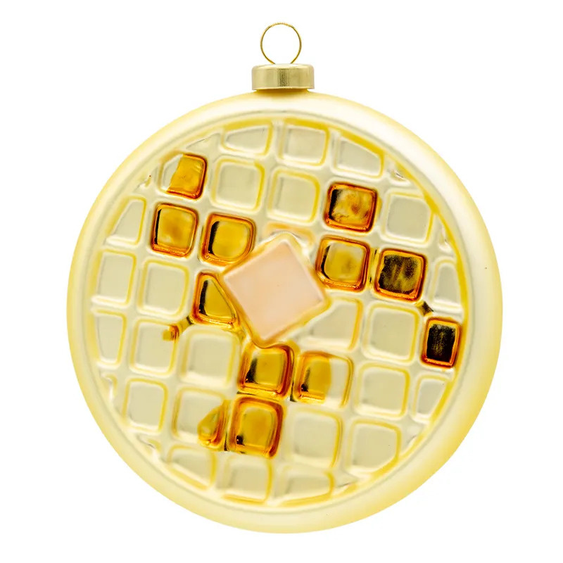 kat + annie EGGO Waffle Ornament