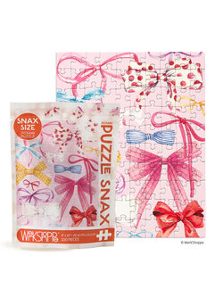 Werkshoppe Ribbons Bows 100 pc Puzzle Snax