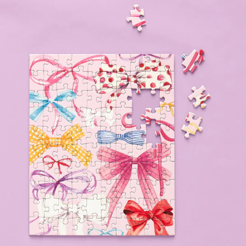 Werkshoppe Ribbons Bows 100 pc Puzzle Snax