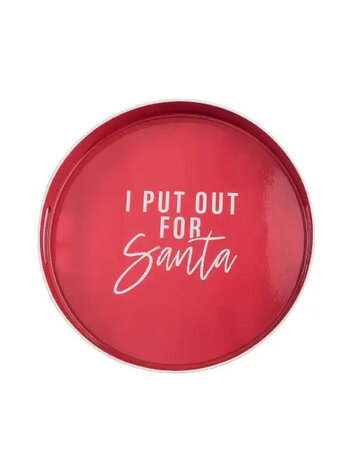 Totalee I Put Out for Santa Serving Tray