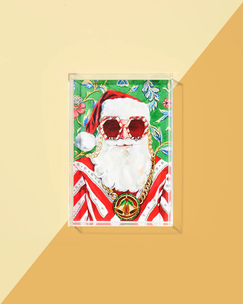 tart BY TAYLOR Swanky Santa Small Tray