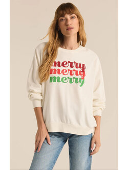Z Supply Merry Sunday Sweatshirt
