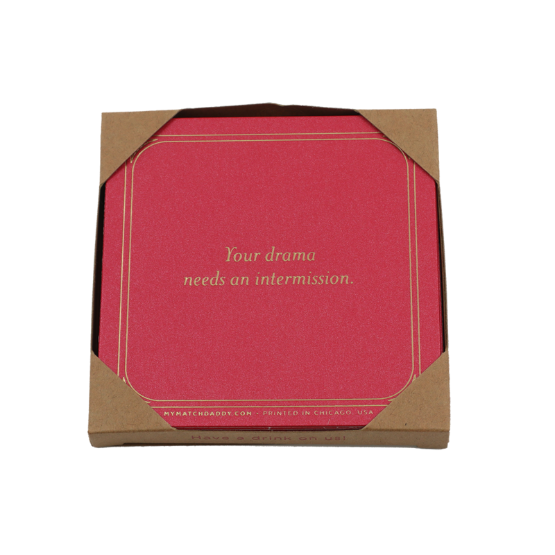 MATCHDADDY Your Drama Coaster