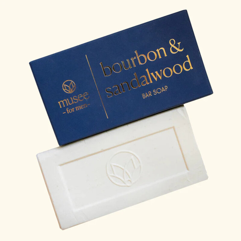 Musee Bourbon & Sandalwood Bar Soap