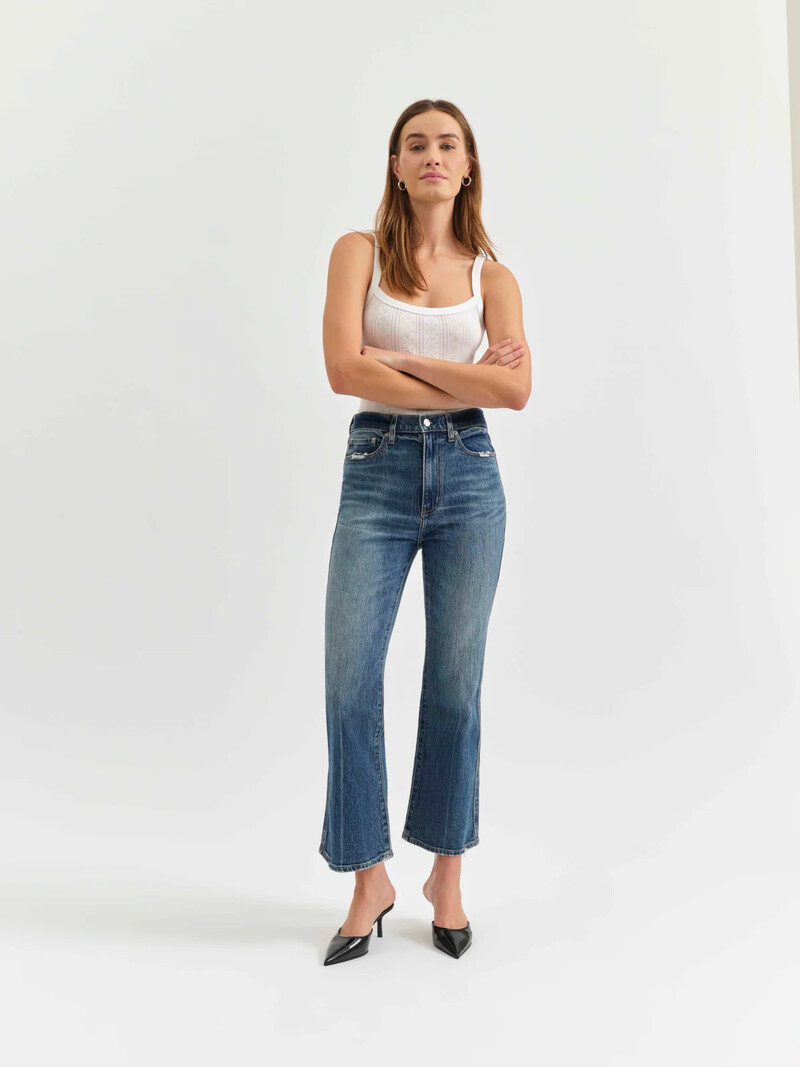 Daze Soho High Rise Ankle Flare