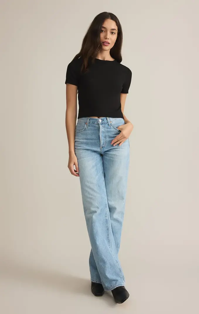 Z Supply Second Skin Crew Top