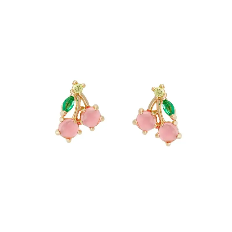 Girls Crew Cherry Studs