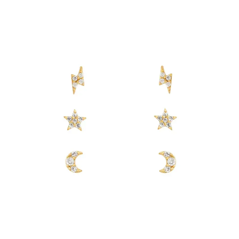 Girls Crew Teeny Tiny Galaxy Studs