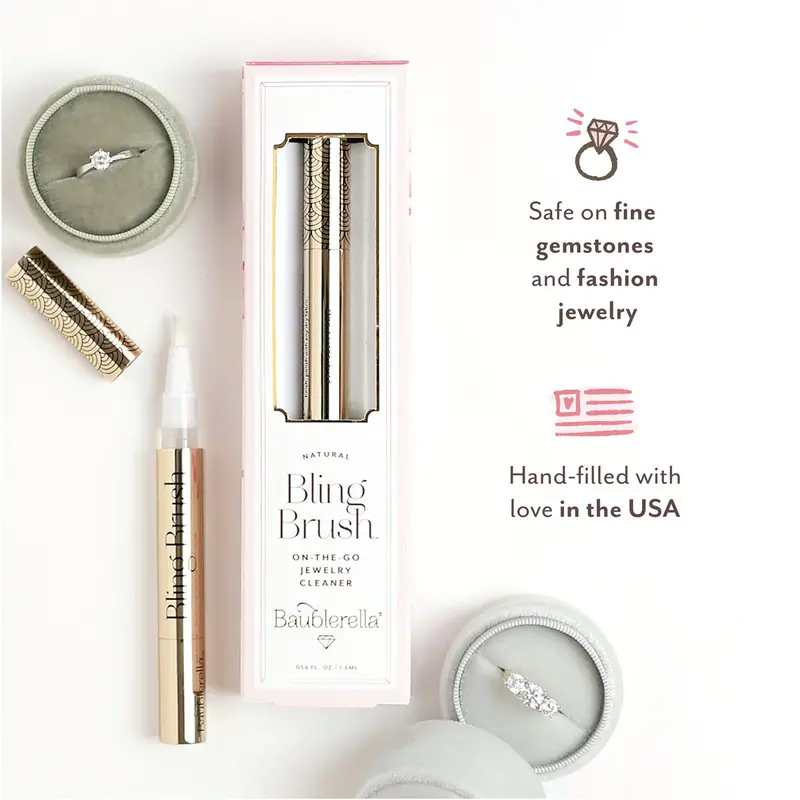 Bling Brush Natural Jewelry Cleaner