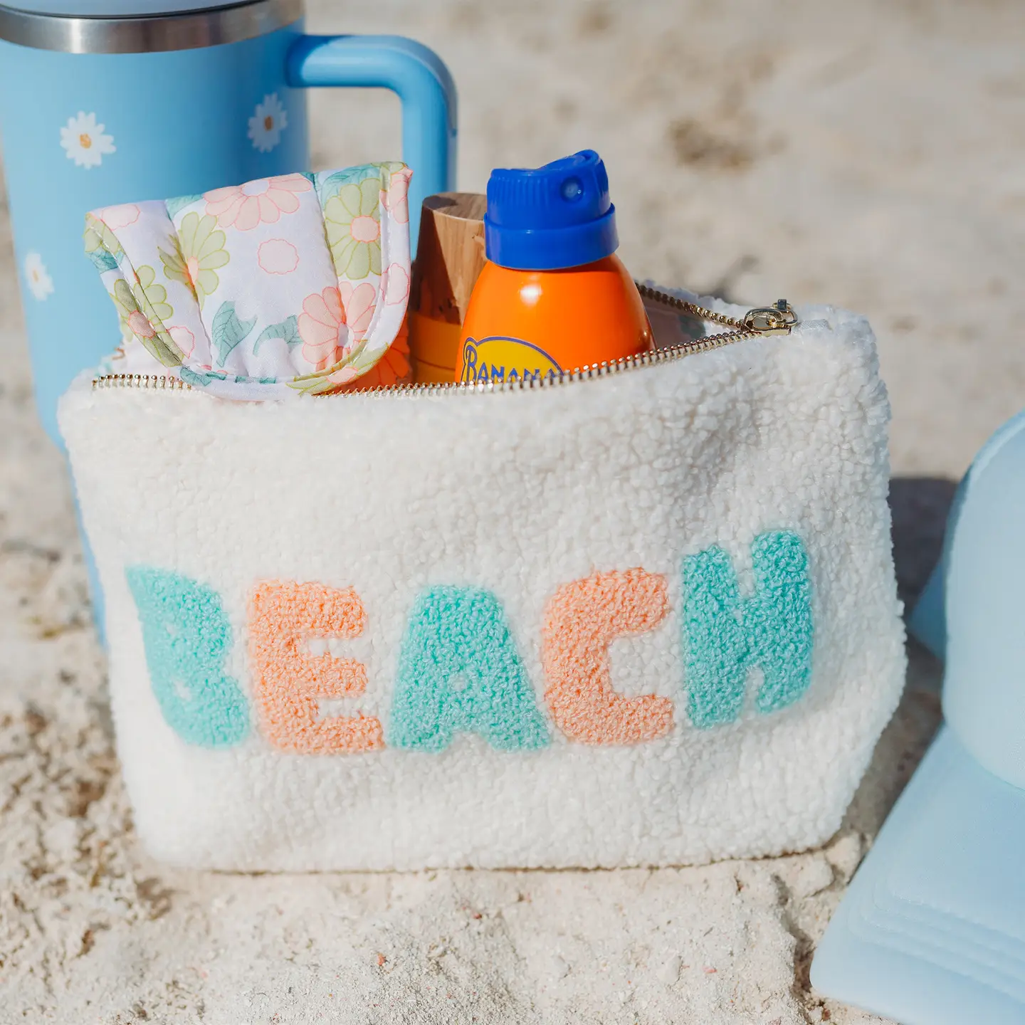 The Darling Effect Beach Teddy Pouch