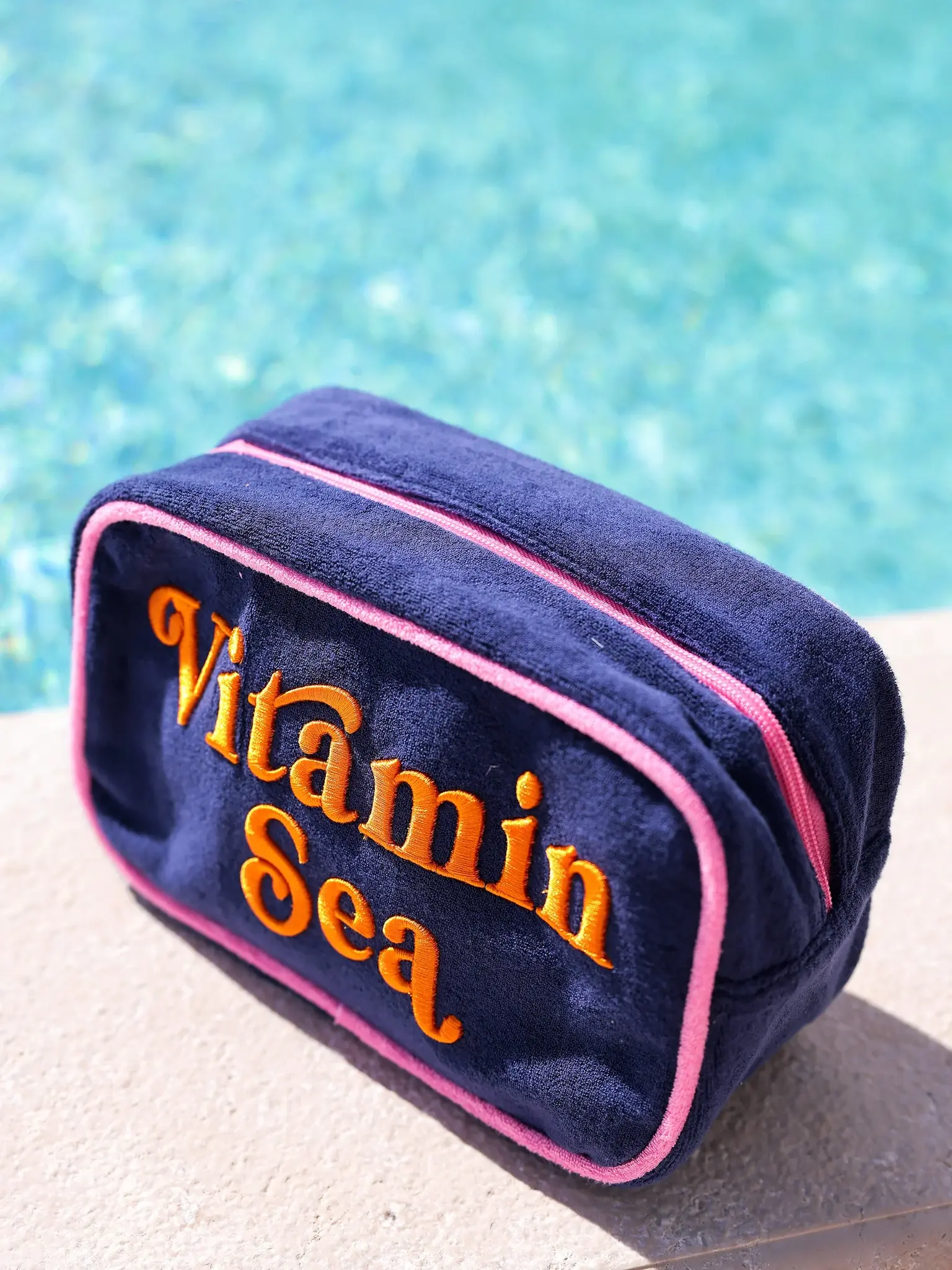 Cabana Vitamin Sea Medium Zip Pouch