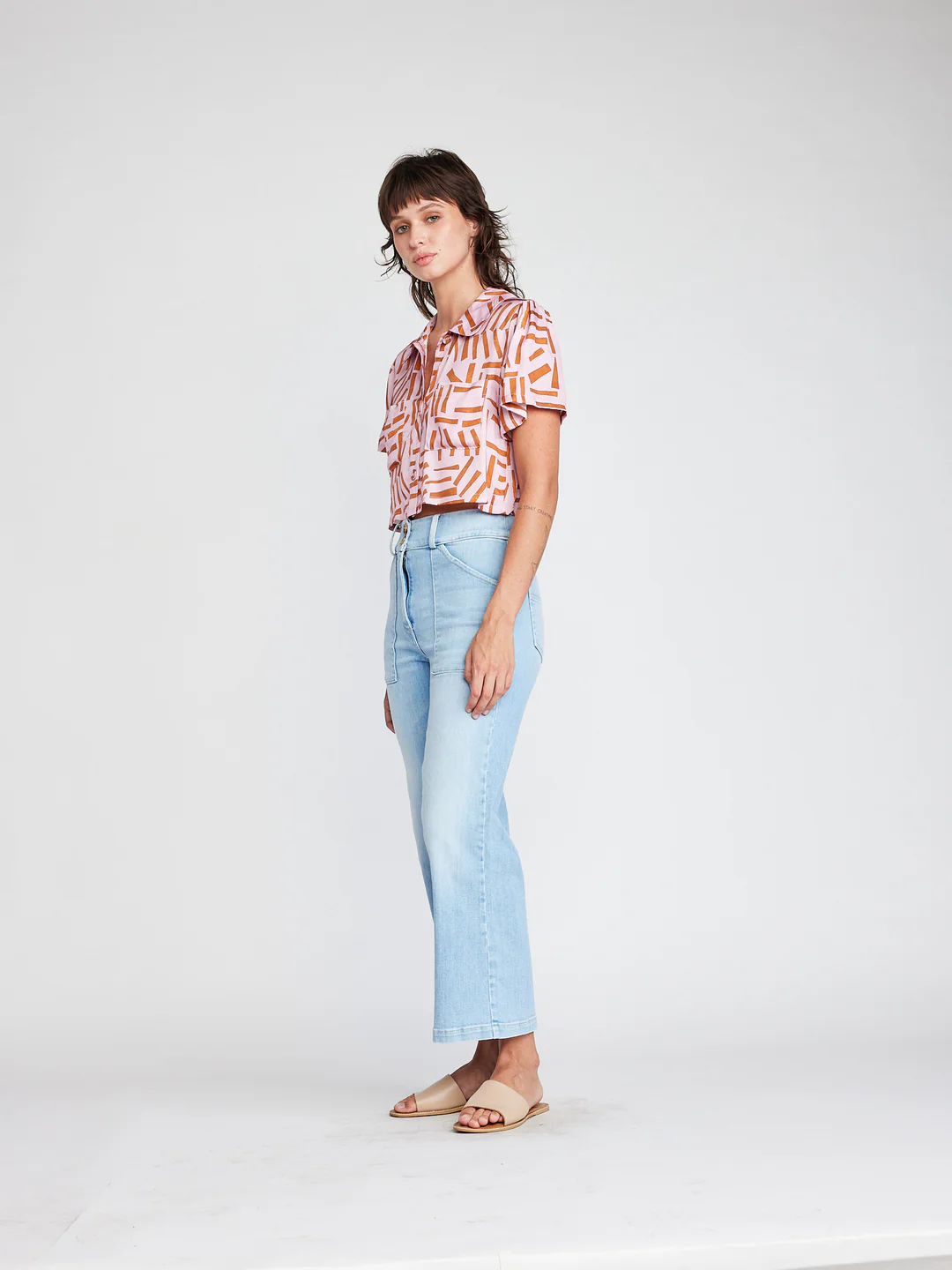 Self Contrast Aria High Waist Pant