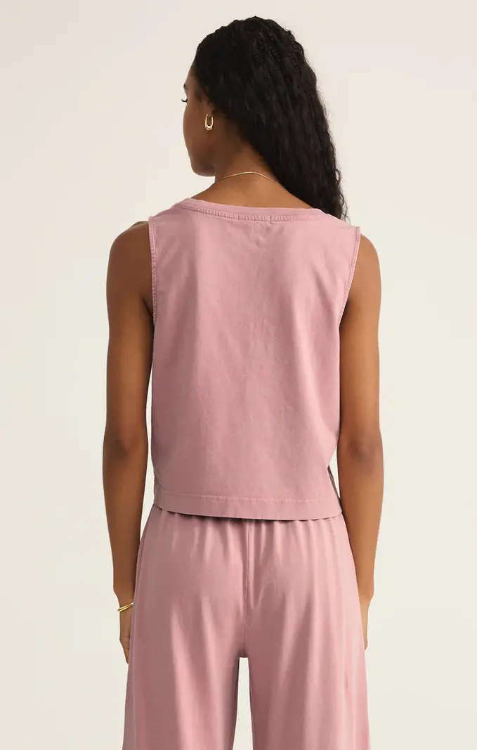 Z Supply Sloane V-Neck Denim Tank