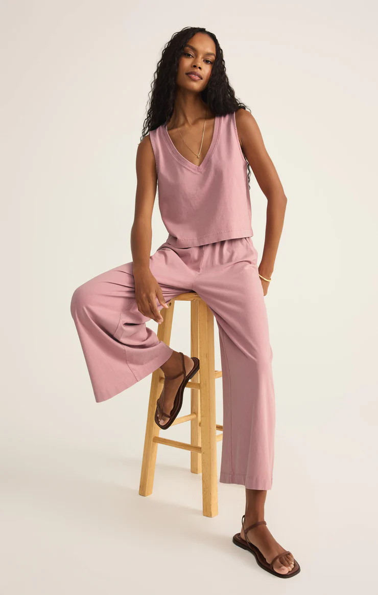 Z Supply Sloane V-Neck Denim Tank