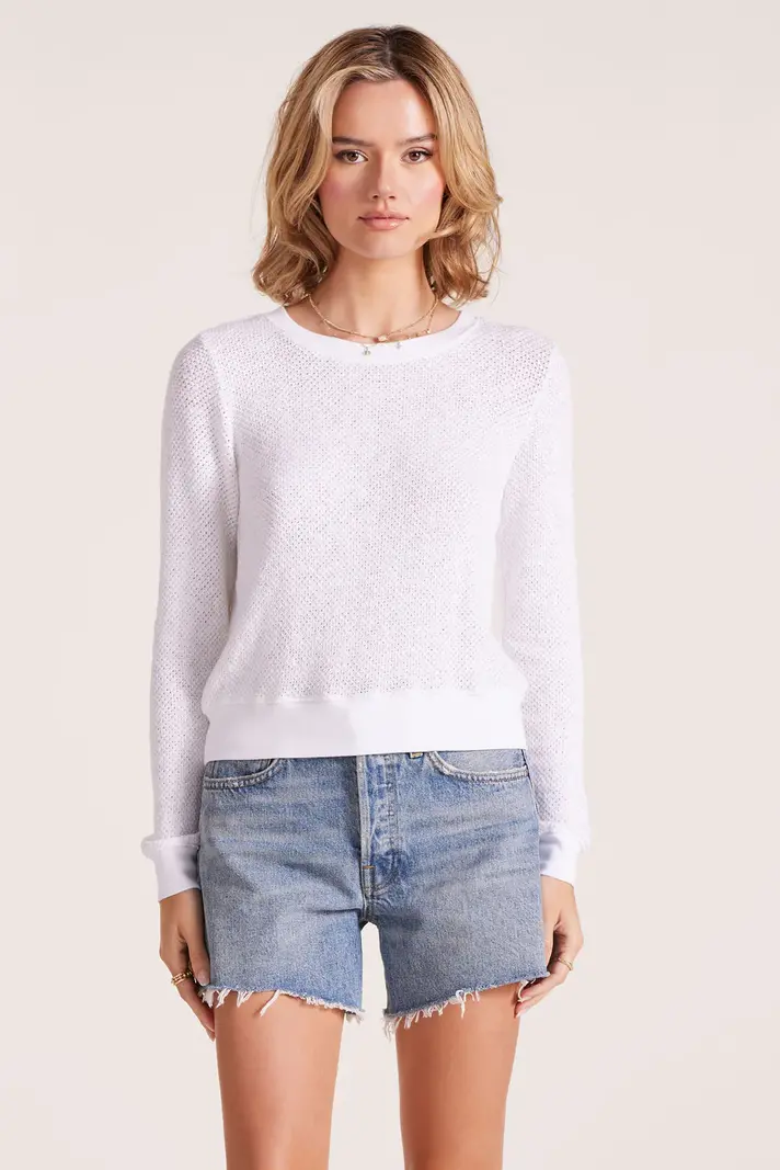 Bobi Mesh Crew Pullover