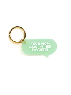 Pretty Alright Goods Mom Favorite Key Tag