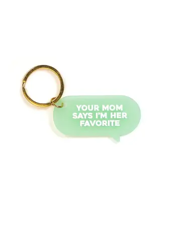 Pretty Alright Goods Mom Favorite Key Tag