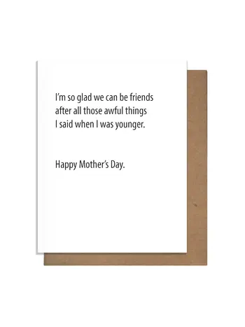 Pretty Alright Goods Mom Friends Card