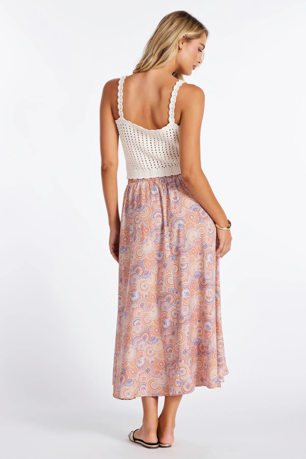 Bishop & Young Keena Open Crochet Sweater Tank