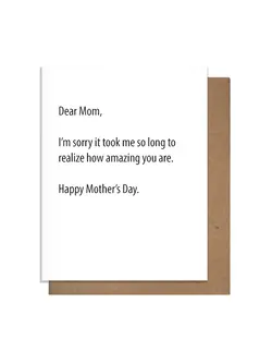 Pretty Alright Goods Amazing Mom Card