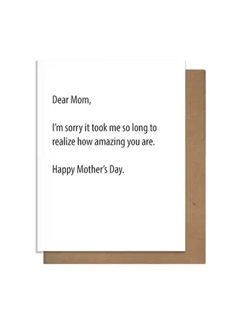 Pretty Alright Goods Amazing Mom Card