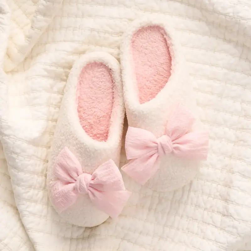 The Darling Effect Betty Bow Slippers