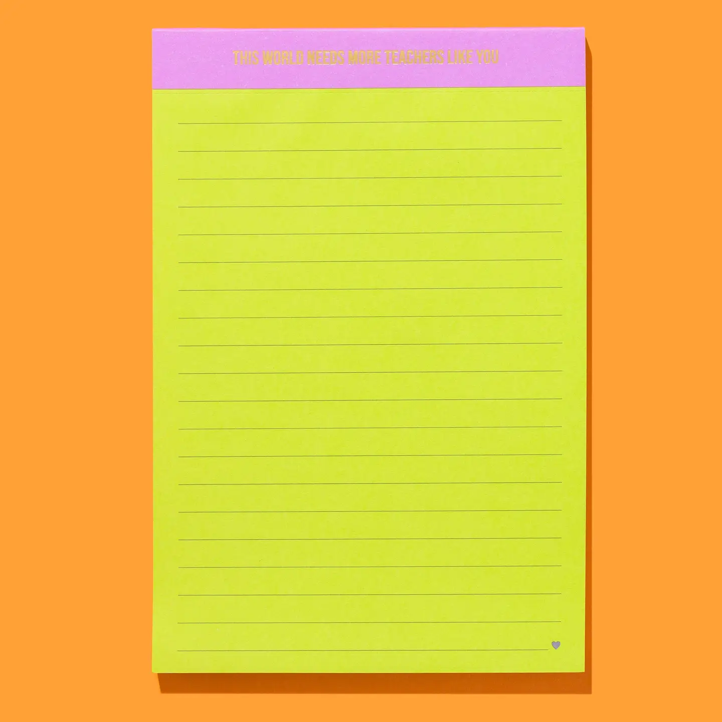 Taylor Elliott Designs Teacher Appreciation Large Notepad