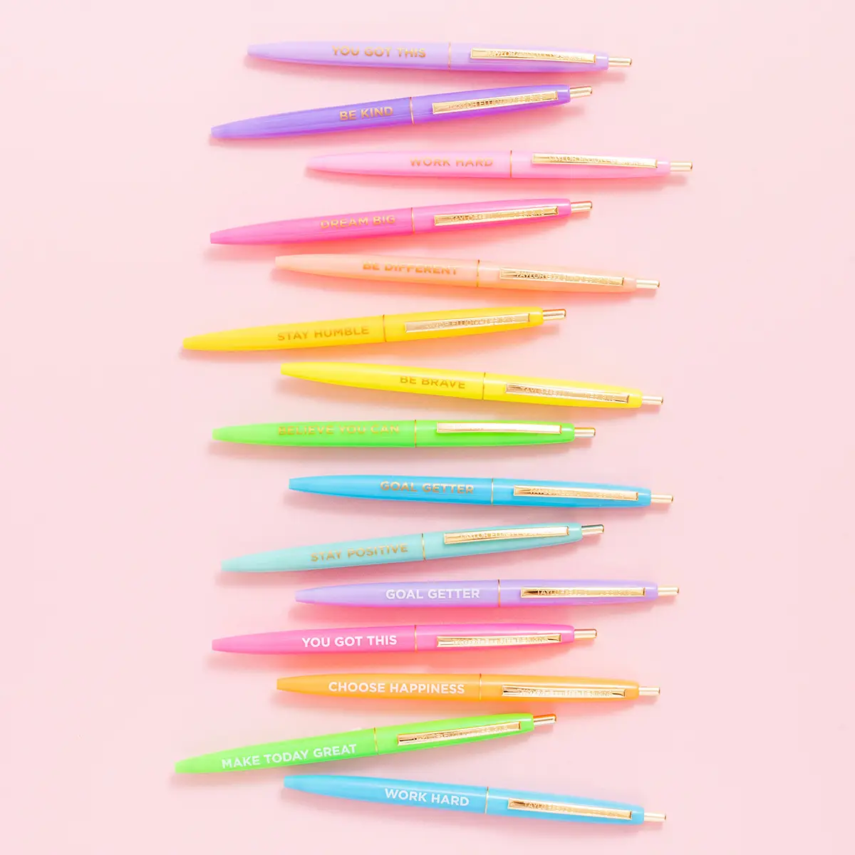 Taylor Elliott Designs Motivational 10pc Pen Set