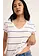 Z Supply Striped Modern V-Neck
