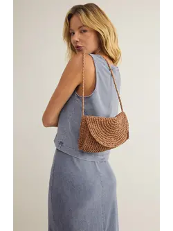 Z Supply Sand Dollar Mini Straw Bag