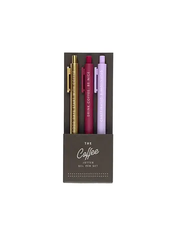Ruff House Print Shop The Coffee Jotter Pen Set
