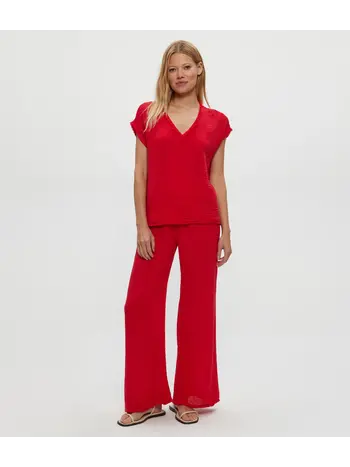 Michael Stars Susie Smocked Waist Pant